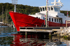 Rød båd