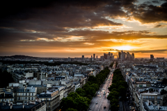 Sundown at "La Defence"