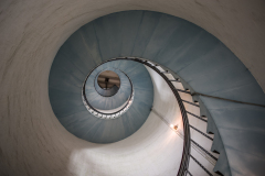 Inside the lighthouse